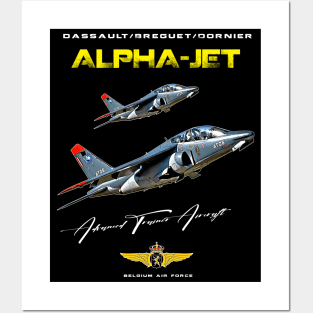 Alpha Jet Belgium Air Force Advanced Trainer Aircraft Posters and Art